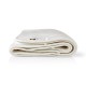 Nedis 1 Person, 150 x 80 cm, 3 Heat Settings, Washable, Overheating protection, Polyester / Synthetic, White