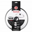 Tefal 28097612 pan lid Round Black, Stainless steel, Transparent