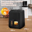 Extralink Home SJ-500 5L Single 1500 W Hot air fryer Black