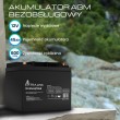 Extralink Accumulator AGM 12V 45Ah maintenance free