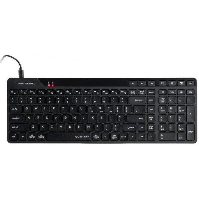 Klawiatura przewodowa A4tech FStyler FBK27CAS czarny