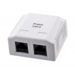 Lanberg OU6-0002-W outlet box RJ-45 White Lanberg OU6-0002-W outlet box RJ-45 White