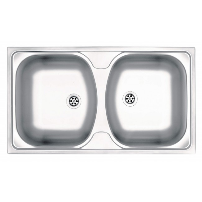 2-bowl steel sink 2-bowl steel sink