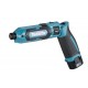 MAKITA IMPACT SCREWDRIVER 7.2V 2x1.5Ah LI-ION TD022DSE MAKITA IMPACT SCREWDRIVER 7.2V 2x1.5Ah LI-ION TD022DSE