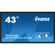 iiyama TF4339AS-B1AG Signage Display Digital signage flat panel 108 cm (42.5
