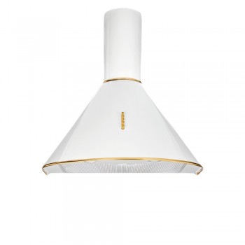 Chimney Hood Akpo WK-4 Dandys GOLD 50 cm 450 m3/h, White