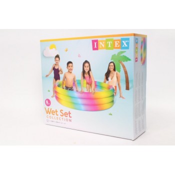 Colorful Inflatable Pool 168X38 58449NP 54498