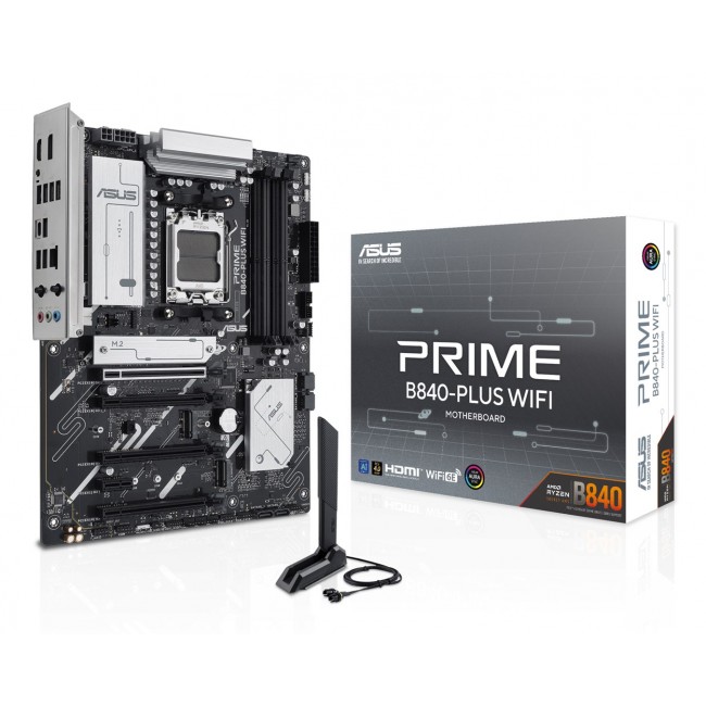 ASUS PRIME B840-PLUS WIFI AMD B840 Socket AM5 ATX ASUS PRIME B840-PLUS WIFI AMD B840 Socket AM5 ATX