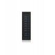 ICY BOX IB-AC6110 USB 3.2 Gen 1 (3.1 Gen 1) Type-B 5000 Mbit/s Black ICY BOX IB-AC6110 USB 3.2 Gen 1 (3.1 Gen 1) Type-B 5000 Mbit/s Black