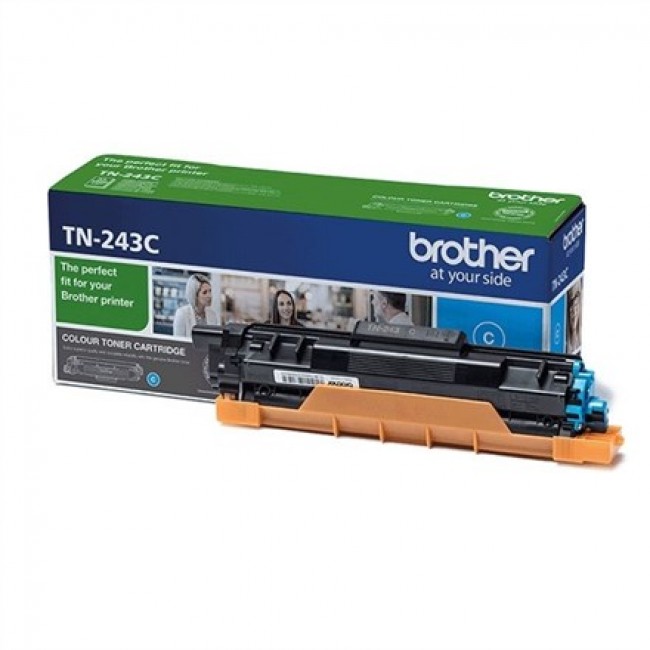 Brother TN243C - cyan - original - ton Brother TN243C - cyan - original - ton