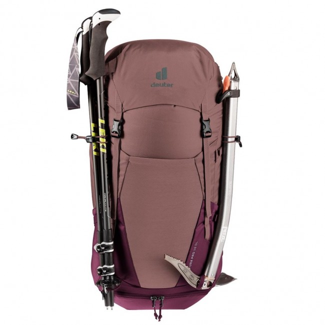 Deuter Futura Pro 38 SL women's hiking backpack - ashrose/cassis Deuter Futura Pro 38 SL women's hiking backpack - ashrose/cassis