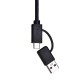 UNITEK ADAPTER USB-A/USB-C - RJ-45 2.5 GBIT, U1313C UNITEK ADAPTER USB-A/USB-C - RJ-45 2.5 GBIT, U1313C