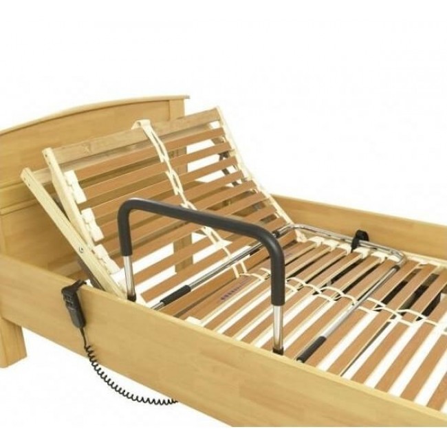 Height-adjustable bed rail