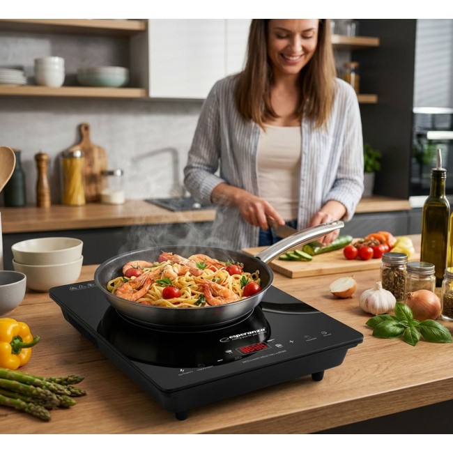 Esperanza EKH009 hob Black Countertop 28 cm Zone induction hob 1 zone(s)