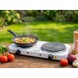 Esperanza EKH014W Electric cooker 2 zones White