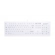 Contour Design Active Key Contour ClassicClean Medical Keyboard Removable Cover Full-Size Wired White DE C8100