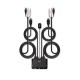 Lindy 2 Port HDMI 4K30, USB 2.0 and Audio Cable KVM Switch