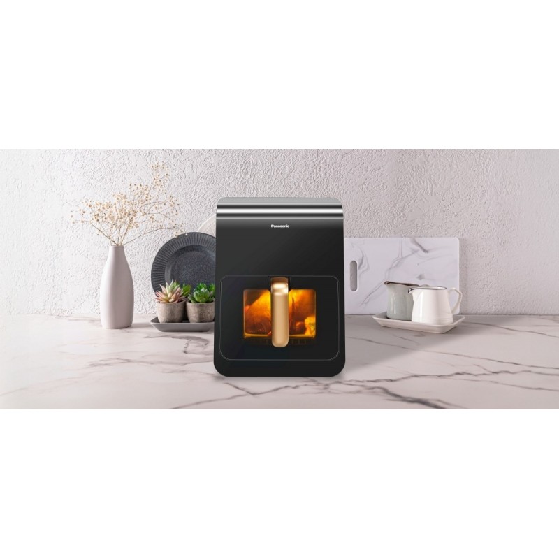Panasonic NF-CC600 fryer Single 6 L Stand-alone 1450 W Hot air fryer Black