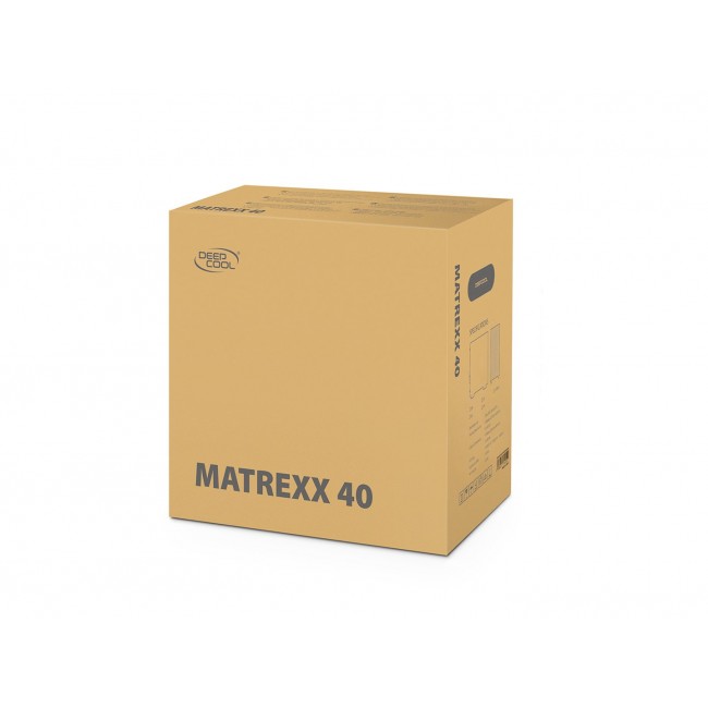 DeepCool MATREXX 40 3FS Micro Tower Black