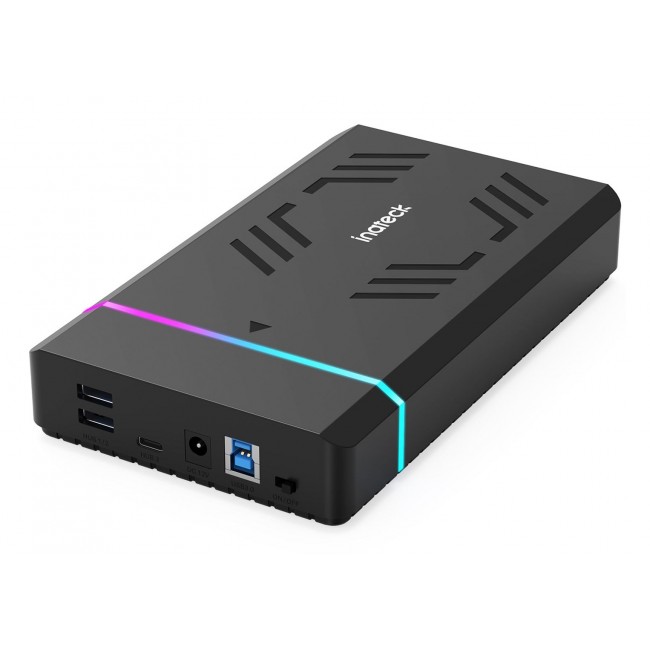 Inateck FE3003 HDD/SSD enclosure Black 2.5/3.5