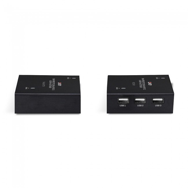 Lindy 300m Fibre Optic DisplayPort 1.2 and USB KVM Extender