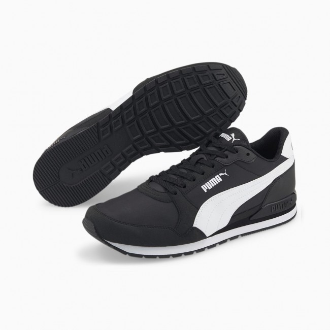 PUMA 384857_01_37.5 athletic shoes Male Black, White
