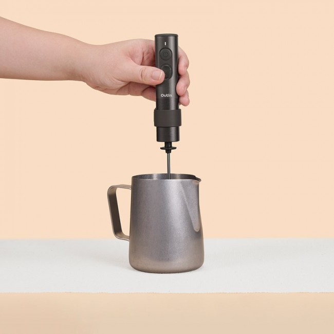 Outin OTMF-LG-01-TB Ręczny spieniacz do mleka Foam frother