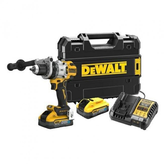 DeWALT DCD1007H2T-QW drill 2250 RPM 1.85 kg Black, Yellow