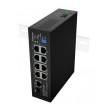 Lanberg ILFE-8P-1GE-1S-120 network switch Unmanaged Fast Ethernet (10/100) Power over Ethernet (PoE) 1U Black