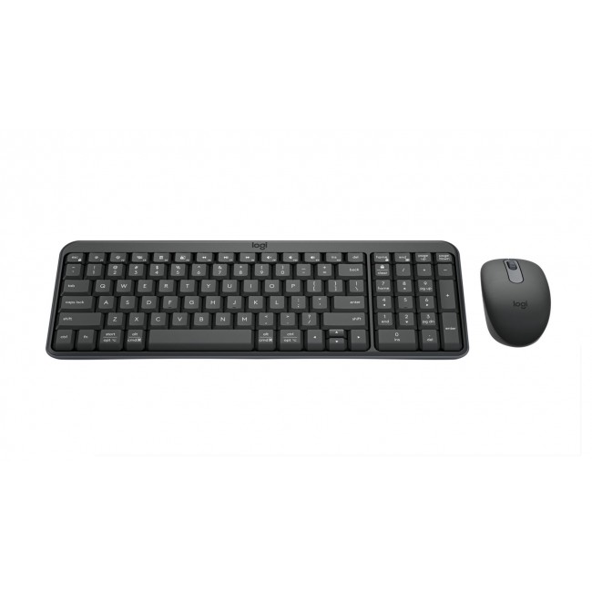 Logitech MK250 keyboard RF Wireless + Bluetooth US International Graphite Logitech MK250 keyboard RF Wireless + Bluetooth US International Graphite