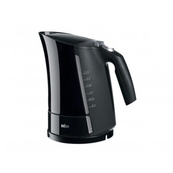 Braun WK 500 electric kettle 1.6 L 3000 W Black