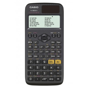 CASIO FX-85CEX SCIENTIFIC CALCULATOR, OFFICE, SCHOOL, 379 FUNCTIONS, 77X166MM, BLACK