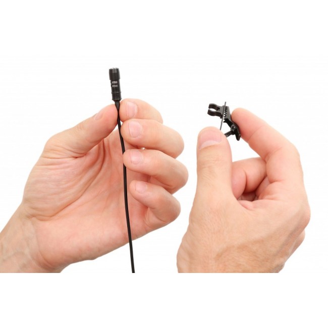IK Multimedia iRig Mic Lav Black Clip-on microphone IK Multimedia iRig Mic Lav Black Clip-on microphone