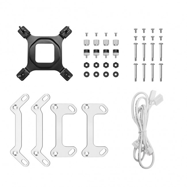 DeepCool Mystique 240 WH ARGB Processor All-in-one liquid cooler 12 cm White 1 pc(s) DeepCool Mystique 240 WH ARGB Processor All-in-one liquid cooler 12 cm White 1 pc(s)