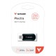 Verbatim Plectra USB-C Flash Drive Black 256GB Verbatim Plectra USB-C Flash Drive Black 256GB