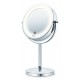 Beurer BS 55 makeup mirror Freestanding Round Chrome