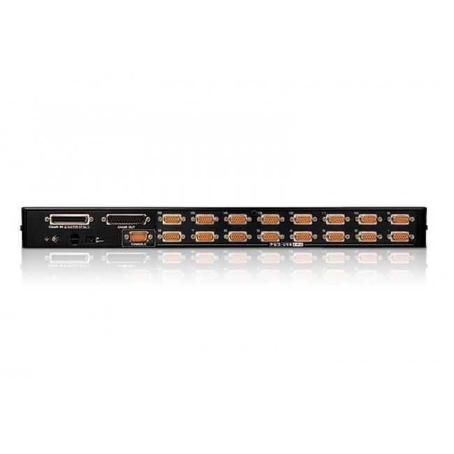 ATEN 16-Port USB - PS/2 VGA KVM Switch with USB Peripheral port ATEN 16-Port USB - PS/2 VGA KVM Switch with USB Peripheral port