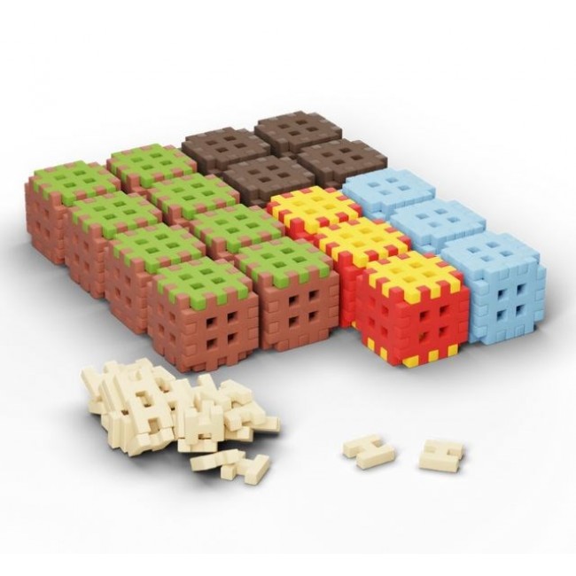 Marioinex Mini Waffle Building Blocks, 142 pieces