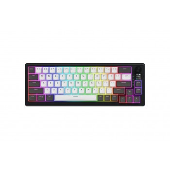 HATOR Skyfall Pro Wireless 65 keyboard Gaming USB + RF Wireless + Bluetooth QWERTY US English Black, Grey
