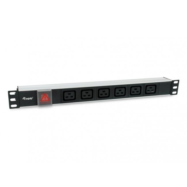 Equip 333319 power distribution unit (PDU) 6 AC outlet(s) 1U Black Equip 333319 power distribution unit (PDU) 6 AC outlet(s) 1U Black