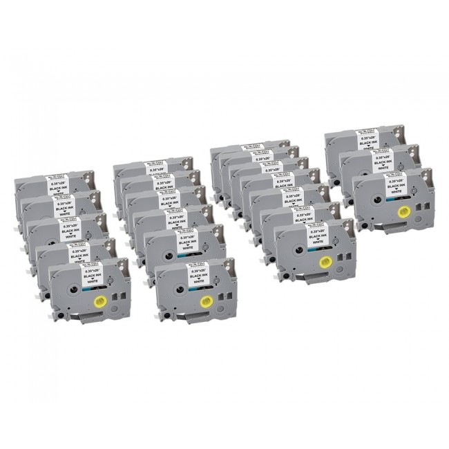G&G 21569 label-making tape Black on white TZe