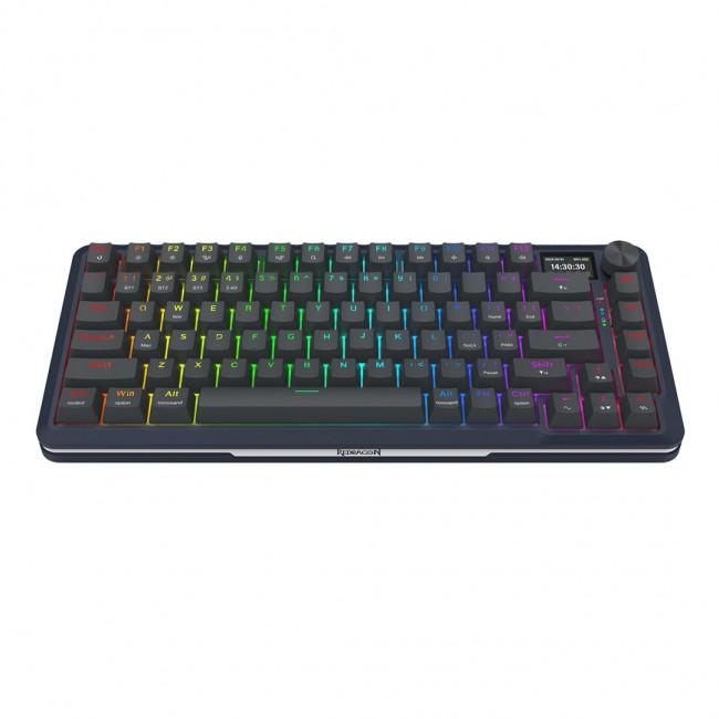 REDRAGON K708-RGB-PRO FLEKACT keyboard USB + RF Wireless + Bluetooth Black REDRAGON K708-RGB-PRO FLEKACT keyboard USB + RF Wireless + Bluetooth Black