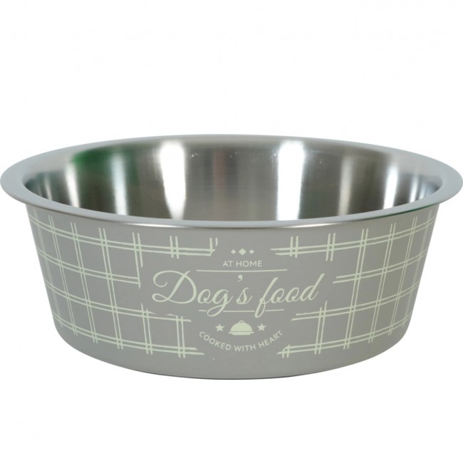 ZOLUX Food grey-brown - bowl for dog 1,7l