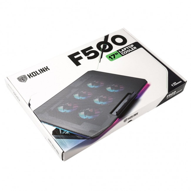 Kolink KL-F500 laptop cooling pad 43.9 cm (17.3 Kolink KL-F500 laptop cooling pad 43.9 cm (17.3