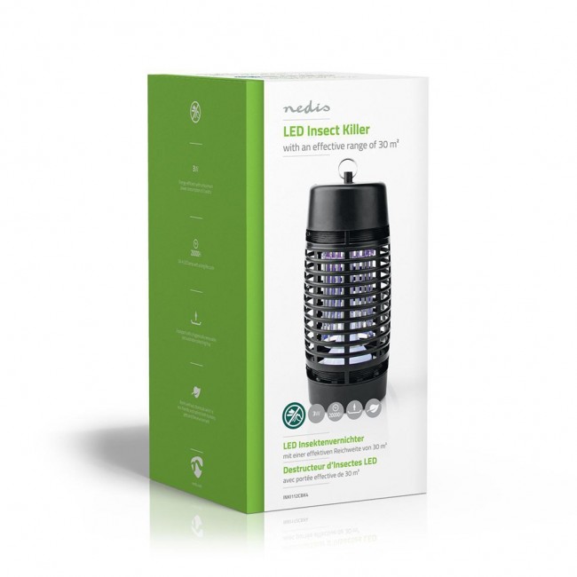 Nedis INKI112CBK4 insect killer/repeller Suitable for indoor use Suitable for outdoor use Black Nedis INKI112CBK4 insect killer/repeller Suitable for indoor use Suitable for outdoor use Black
