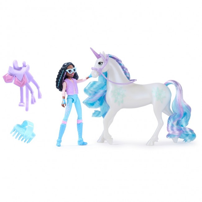 Unicorn Academy, Layla & Glacier with 2 Accessories & Hair Tool, Dolls & Unicorn Toys for Girls Ages 4 and up Unicorn Academy, Layla & Glacier with 2 Accessories & Hair Tool, Dolls & Unicorn Toys for Girls Ages 4 and up