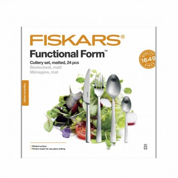 FS. CUTLERY SET 24 pcs. MATTE FF