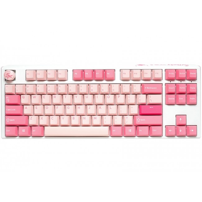 Ducky One 3 TKL Gossamer Pink keyboard Gaming USB US English Pink, White Ducky One 3 TKL Gossamer Pink keyboard Gaming USB US English Pink, White