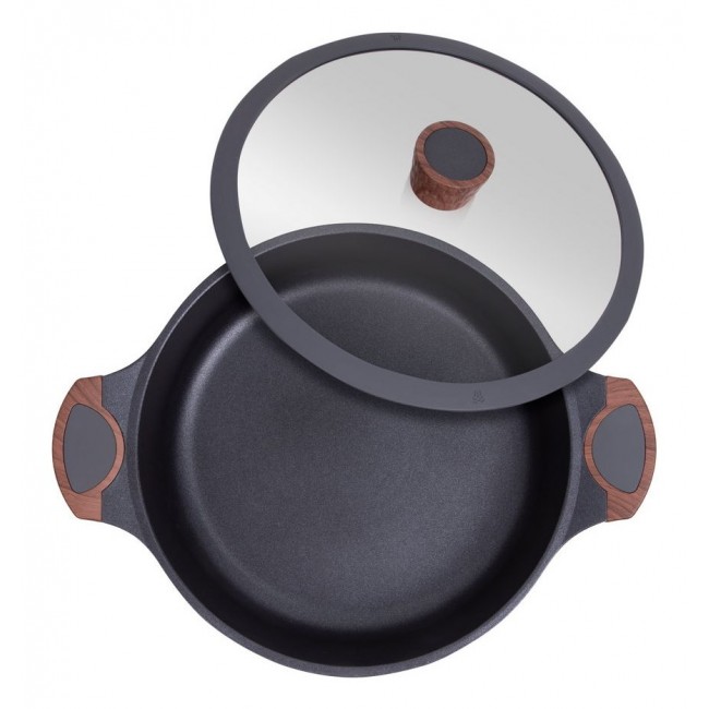 Resto Kitchenware 93506 saucepan 4.4 L Round Black, Wood Resto Kitchenware 93506 saucepan 4.4 L Round Black, Wood