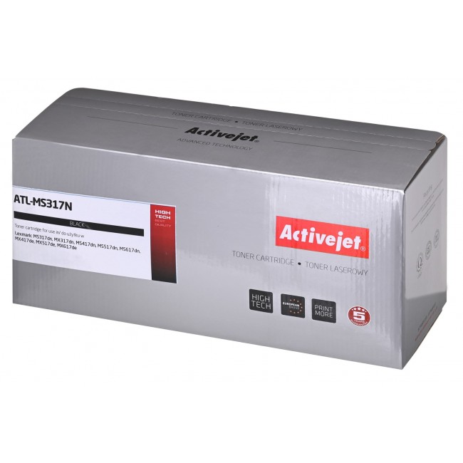 Activejet ATL-MS317N Toner (replacement for Lexmark 51B2000, Supreme 2,500 pages black) Activejet ATL-MS317N Toner (replacement for Lexmark 51B2000, Supreme 2,500 pages black)